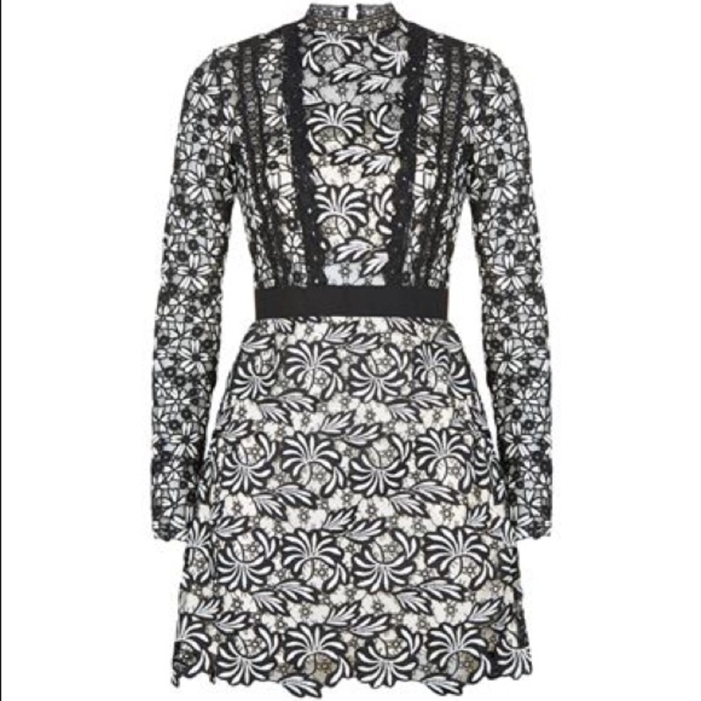 Sold โค๏ธHP๐New Self-Portrait Antoinette Dress - Picture 3 of 8